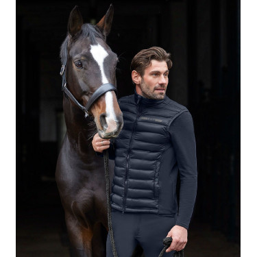 Colete masculino sem mangas ELT softshell Maine Azul profundo