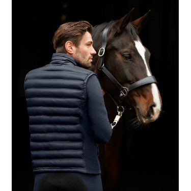 Colete masculino sem mangas ELT softshell Maine Azul profundo