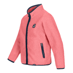 Casaco polar ELT Lucky Lana infantil Rosa vermelha / coração da sorte