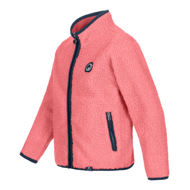 Casaco polar ELT Lucky Lana infantil Rosa vermelha / coração da sorte