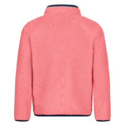Casaco polar ELT Lucky Lana infantil Rosa vermelha / coração da sorte