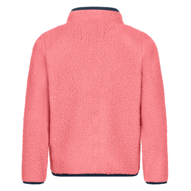 Casaco polar ELT Lucky Lana infantil Rosa vermelha / coração da sorte