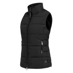 Colete leve sem mangas ELT inverno Oxford Preto