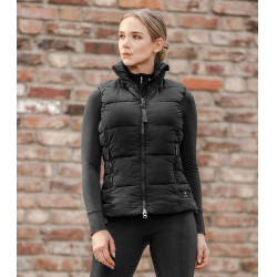 Colete leve sem mangas ELT inverno Oxford Preto
