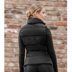 Colete leve sem mangas ELT inverno Oxford Preto
