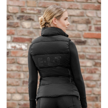 Colete leve sem mangas ELT inverno Oxford Preto