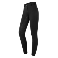 Calça de equitação térmica ELT Essential com silicone feminina Preto