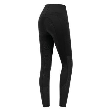 Legging de equitação ELT cintura alta Hanna mesh Preto