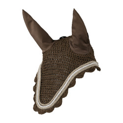 Touca anti-moscas Horze Windsor Castanho claro Touca anti-moscas Horze Windsor Castanho claro