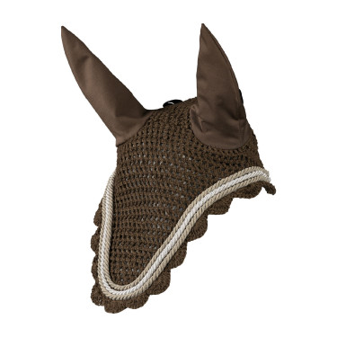 Touca anti-moscas Horze Windsor Castanho claro Touca anti-moscas Horze Windsor Castanho claro