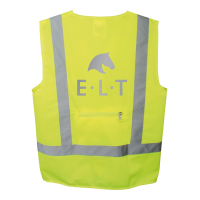 Colete ELT unissex Reflex infantil Amarelo