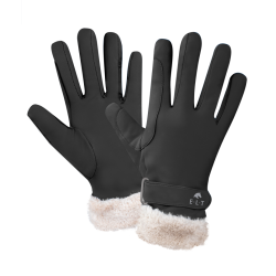 Luvas de equitação ELT Saint Moritz Preto