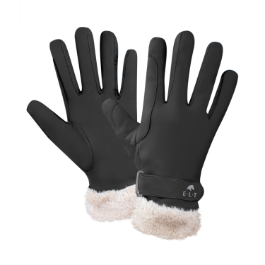 Luvas de equitação ELT Saint Moritz Preto
