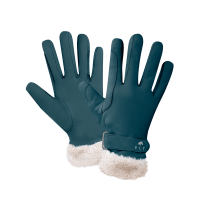 Luvas de equitação ELT Saint Moritz Preto