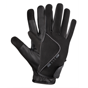 Luvas de equitação ELT Maxim homem Preto