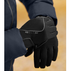 Luvas de equitação ELT Maxim homem Preto
