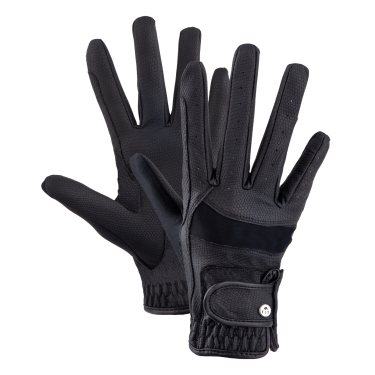 Luvas de equitação ELT Magnetize Preto