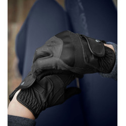 Luvas de equitação ELT Magnetize Preto
