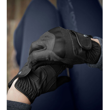 Luvas de equitação ELT Magnetize Preto