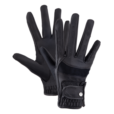 Luvas de equitação ELT Magnetize Preto