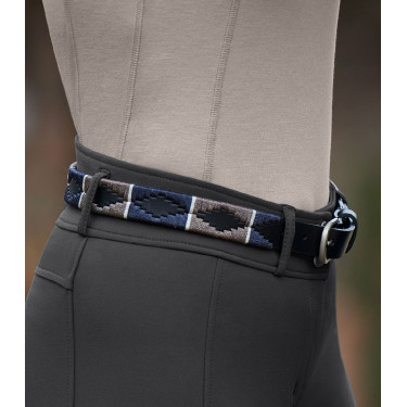 Cinto polo ELT Gemma Preto / asfalto