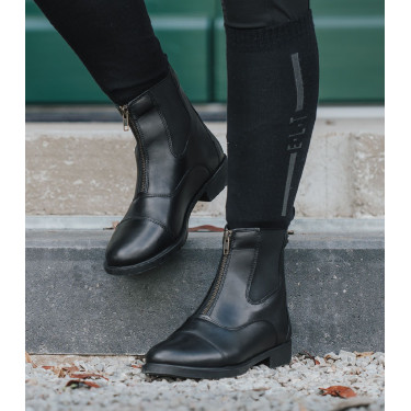 Botins Jodhpur de equitação ELT Boston em couro
