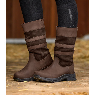 Botas de estábulo ELT Oaklahoma Castanho