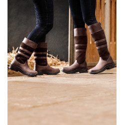 Botas de estábulo ELT Oaklahoma Castanho