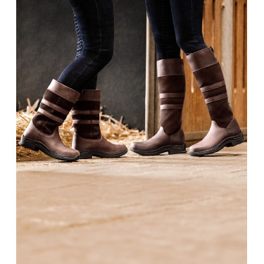 Botas de estábulo ELT Oaklahoma Castanho