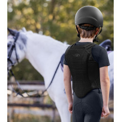 Proteção dorsal Swing P24 Pro infantil Preto