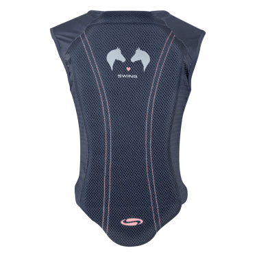 Protetor dorsal infantil equitação SWING P24 Lucky Flex