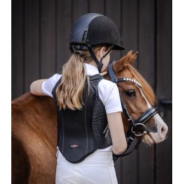 Proteção dorsal Swing P07 flexível infantil Preto Proteção dorsal Swing P07 flexível infantil Preto