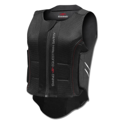 Colete de proteção equestre Swing P07 adulto flexível