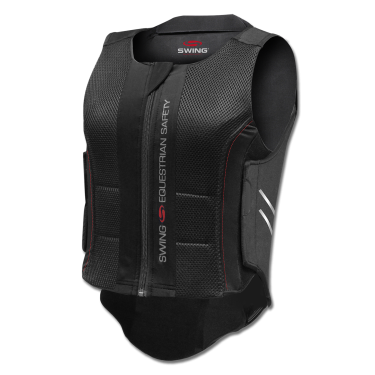 Colete de proteção equestre Swing P07 adulto flexível
