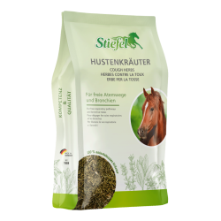 Ervas para tosse Stiefel — suplemento equino respiratório