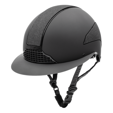 Capacete Swing H24 Lady shine Brilho preto, fosco