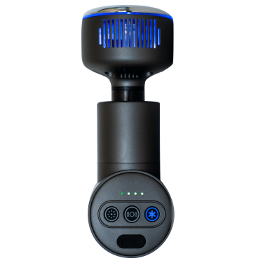 Aparelho de massagem Waldhausen Health + Care Pro Quente & Frio Preto / cinza Cinzento Aparelho de massagem Waldhausen Health + Care Pro Quente & Frio Preto / cinza Cinzento