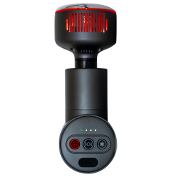 Aparelho de massagem Waldhausen Health + Care Pro Quente & Frio Preto / cinza Cinzento Aparelho de massagem Waldhausen Health + Care Pro Quente & Frio Preto / cinza Cinzento