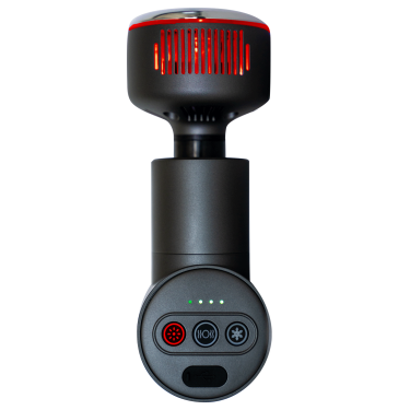 Aparelho de massagem Waldhausen Health + Care Pro Quente & Frio Preto / cinza Cinzento Aparelho de massagem Waldhausen Health + Care Pro Quente & Frio Preto / cinza Cinzento