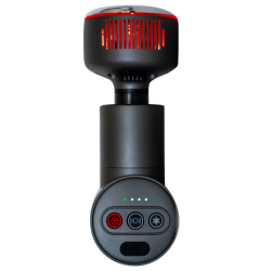 Aparelho de massagem Waldhausen Health + Care Pro Quente & Frio Preto / cinza Cinzento Aparelho de massagem Waldhausen Health + Care Pro Quente & Frio Preto / cinza Cinzento