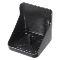 Suporte para pedra de sal Waldhausen plástico Preto
