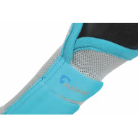 Polainas anti-moscas Fly Turnout Shires Branco / preto