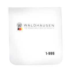 Conjunto de números ovais Waldhausen com elásticos Branco