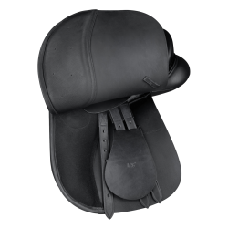 Sela mista Waldhausen Premium couro Preto