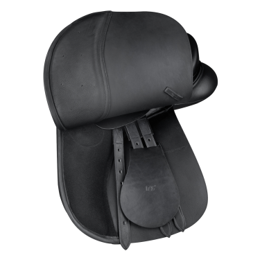 Sela mista Waldhausen Premium couro Preto