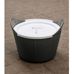 Balde Waldhausen Flexi 17 L Cinzento Balde Waldhausen Flexi 17 L Cinzento