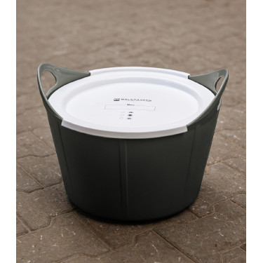 Balde Waldhausen Flexi 17 L Cinzento Balde Waldhausen Flexi 17 L Cinzento