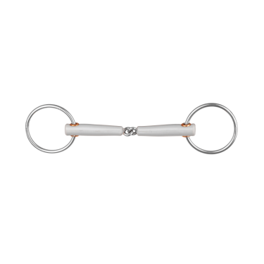 Mors Beris simples com anel de 6 cm Médio Branco
