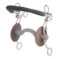 Mors Tandem Beris para equitação com passagem de língua