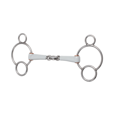 Mors 3 anéis Beris dupla rutura Médio Branco